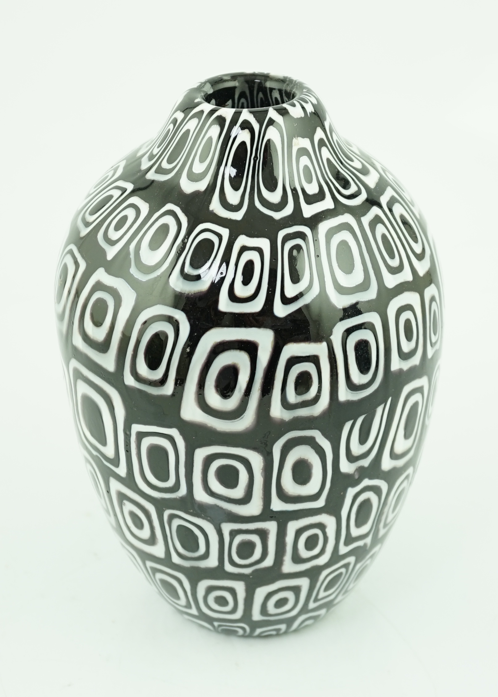 Vittorio Ferro (1932-2012), a Murano glass Murrine vase